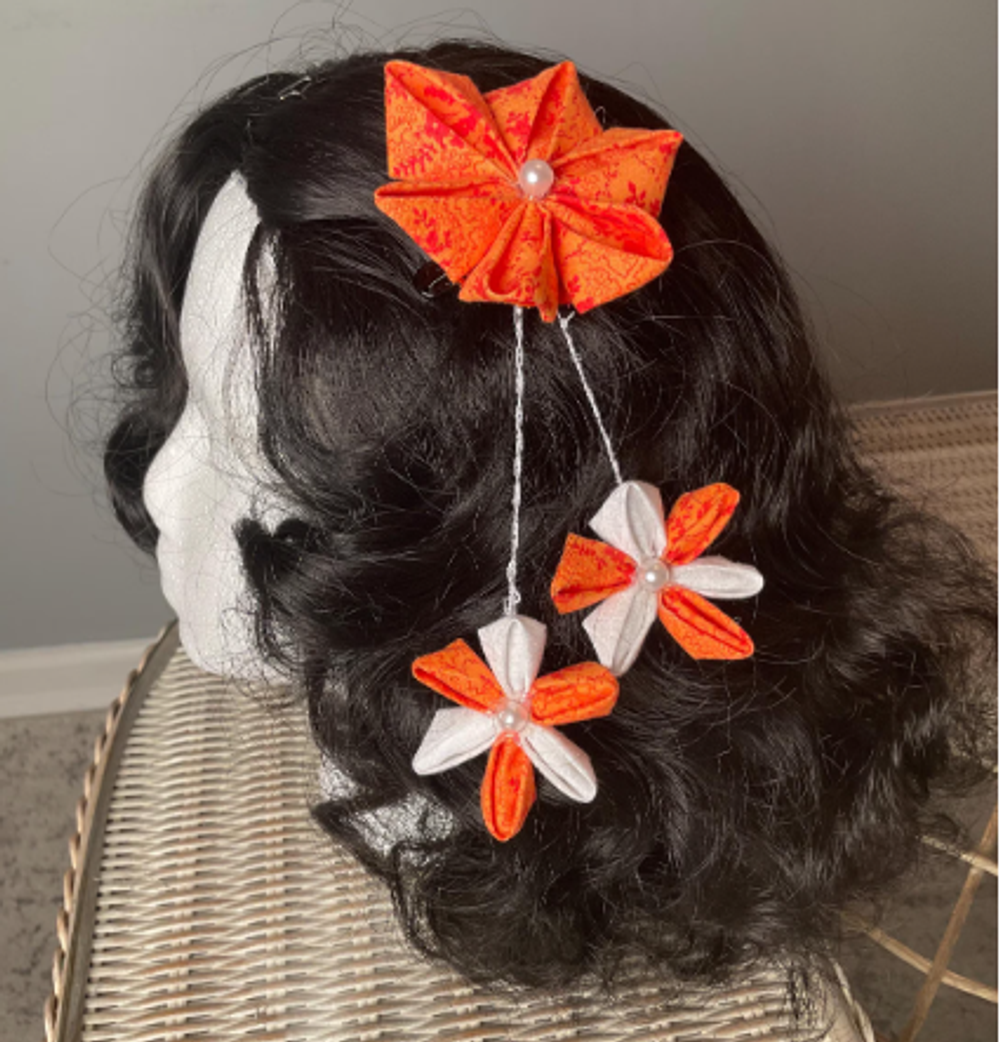 Kanzashi Flower Hair Clip